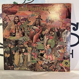 Iron Butterfly Live 1970 LP Album By ATCO Great Album Artwork